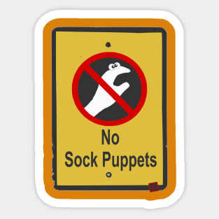 Socks is not an Option Sticker